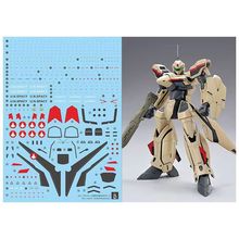 炎 HG 1/100 YF-19 战机 超时空要塞 太空堡垒 三形态 荧光水贴纸