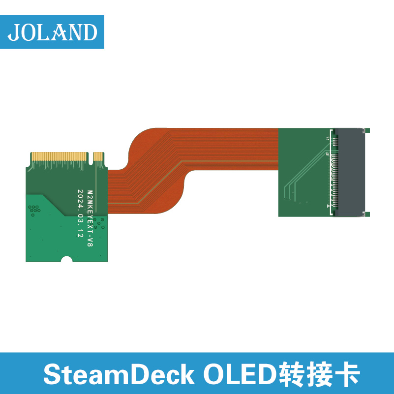 steamdeck OLED新款改装转接板2230转2280硬盘改装4T8T转接卡 电子元器件市场 PCB电路板/印刷线路板 原图主图