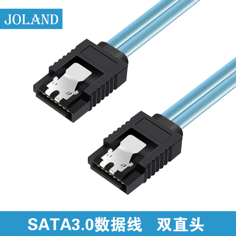 joland乔兰多双直头SATA3数据线高速电脑双头固态硬盘线-封面