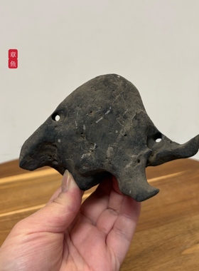 章鱼 天然太湖石摆件 动物象形石八爪鱼 原石原底 书桌茶桌博古架