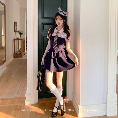 学院风JK制服套装女夏