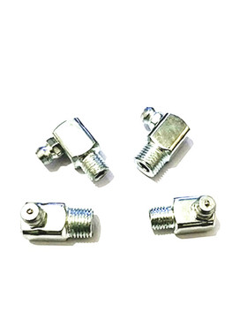 方体黄油嘴10*1弯90度65度M8*190度弯油嘴黄油咀方形铁油嘴注油嘴