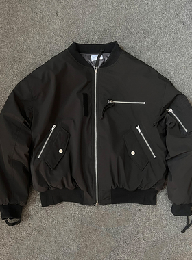 ATNT新款GRAILZ同款多袋机能棉服飞行夹克重磅外套双面秋冬上衣男