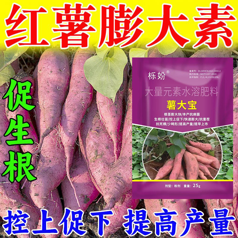 薯大宝地下作物红薯专用控旺增产厂家直销