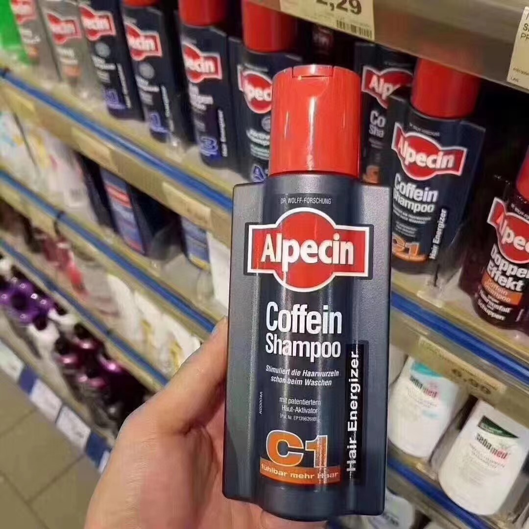 现货/德国代购阿佩辛Alpecin咖啡因防掉发洗发水香波C1去屑增发