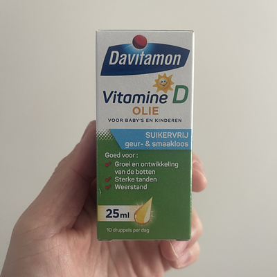 现货/荷兰进口代购Davitamon达维特宝宝维生素D3油剂婴儿补钙VD