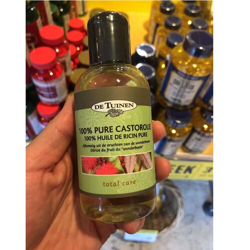 现货/原装进口De tuinen荷兰花园店纯天然蓖麻油保湿护发防脱水