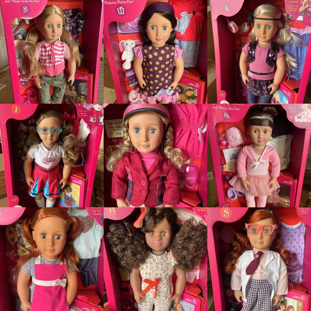 正版美国OG偶季娃娃眨眼长发换装套装OurGeneration女孩抖音玩具2,玩具/童车/益智/积木/模型,毛绒/玩偶/公仔/布艺类玩具,淘宝优惠券,粉丝福利购,淘宝优惠卷