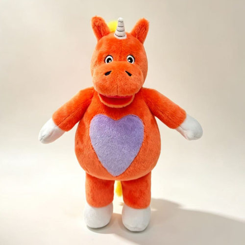 跨境新品buddy the unicorn plush毛绒玩偶玩具厂家直发现货