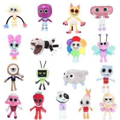 跨境新品Dandy's World Plush Scraps丹迪的世界游戏周边玩偶公仔