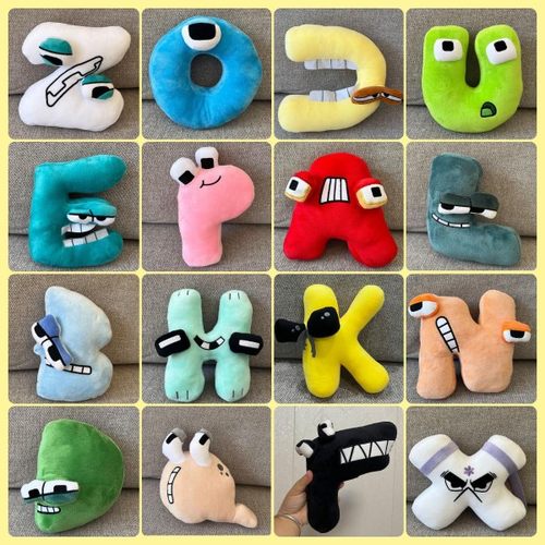 公仔字母传说娃娃PP棉益智好玩