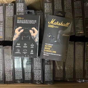 跨境外贸Minor3III无线蓝牙耳机ANC小马M13/M14耳机适用Marshall