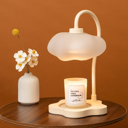 云朵香薰灯融蜡灯定时床头台灯