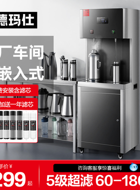 德玛仕商用直饮机五级超滤工厂饮水机直饮水一体机2CL2 规格：2L3