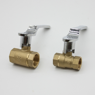 灶台气阀开关厨房天燃气阀门4分6分酒店专用炉灶气阀铝手柄灶前阀