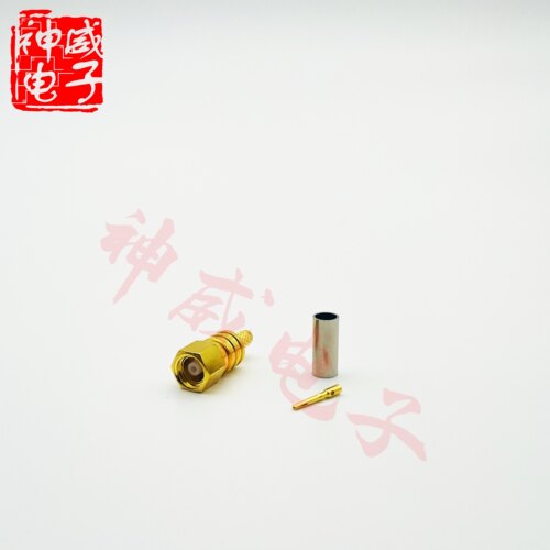 SMC-C-K-1.5 射频连接器 接线头 SMC母头 适用RG174/RG316等线缆