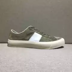 【Shoe Enthusiast】Tf New Season High-Quality Silk-Like Suede Top Layer Cowhide Handmade Low-Top Casual Sneakers