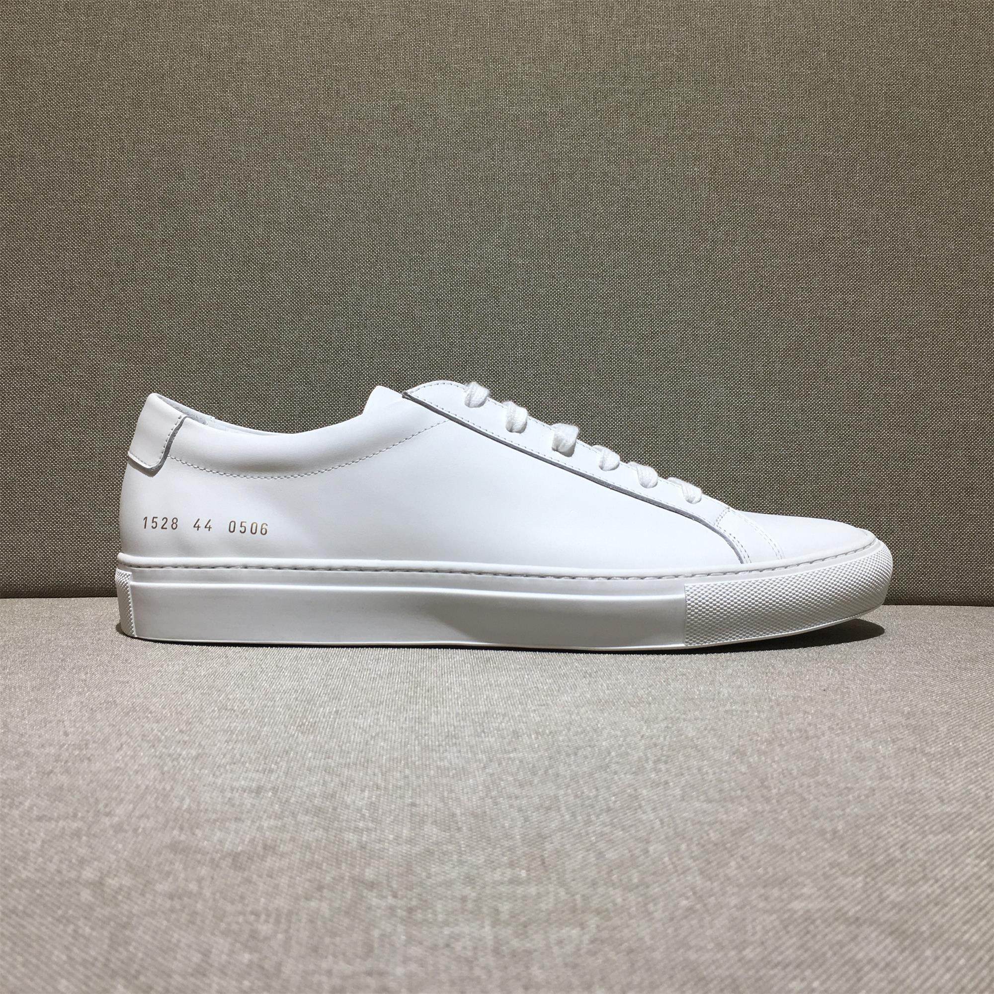 thumbnail for [Shoe Player] EUR European version comm small white shoes real cowhide casual shoes sneakers