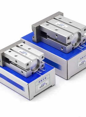 气动手指气缸夹爪HFZ/HFK-6F 10F 16F 20F 25F 32F 40F底部安装