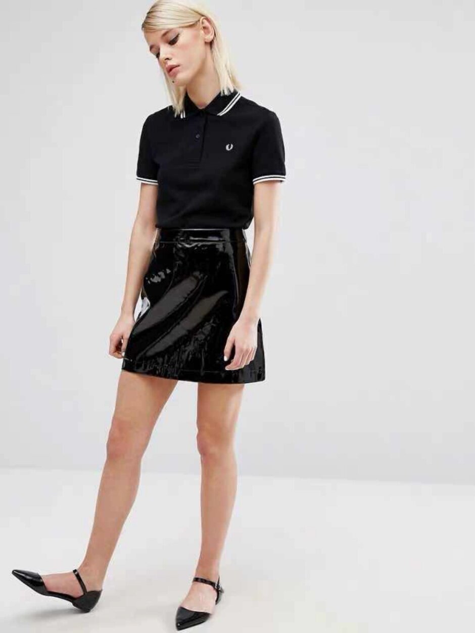 FRED PERRY 여름 여성 반팔 폴로 셔츠 FP 영국 밀 귀 슬리밍 캐주얼 FREDPERRY