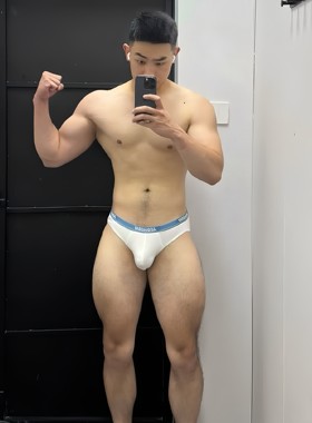 汪公子棉莫代尔内裤 三角青年性感男士简约细边低腰无痕性感U凸