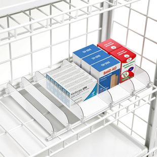 超市货架推进器自动面膜推进器货架助推器分隔板组合宽按商品调节