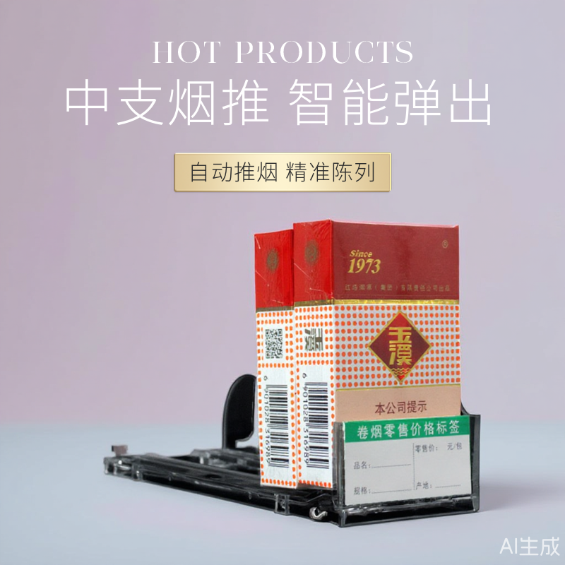 商超方便超市推进器烟盒烟酒店