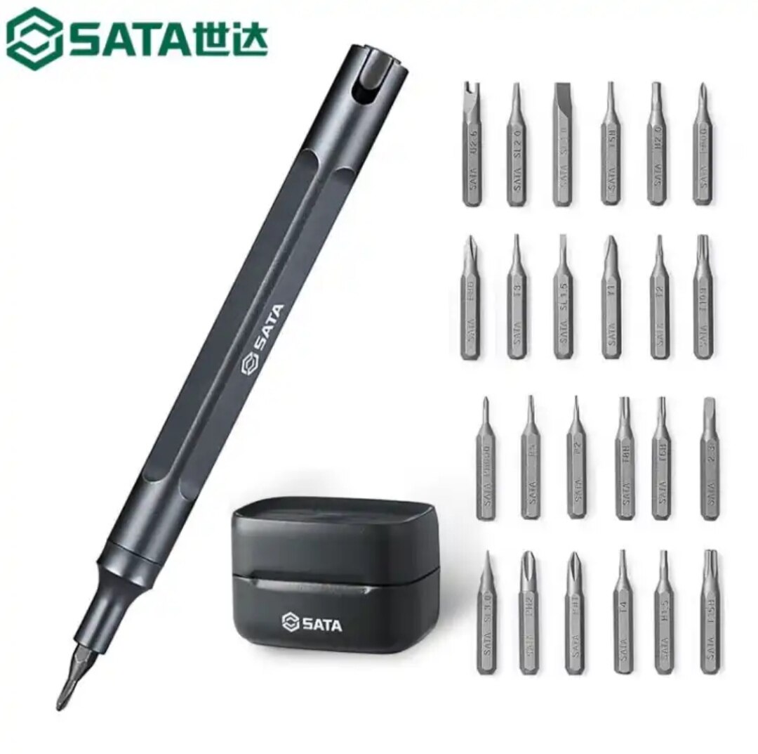 世达SATA螺丝刀套装精密咬合多功能电脑手机拆机套组工具05108