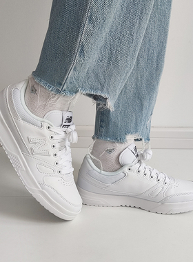 New Balance NB复古小白鞋男女款纯白色低帮运动休闲板鞋CT20LM1