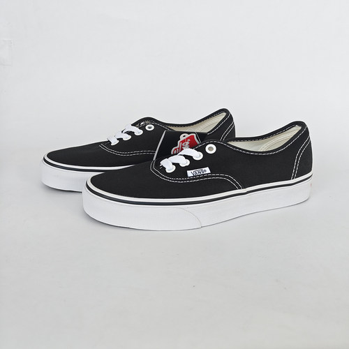 Vans经典款AUT黑白板鞋透气轻便