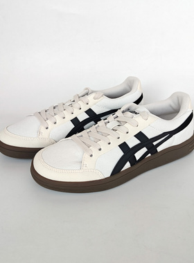 Onitsuka Tiger鬼塚虎ADVANTI复古米白黑色低帮板鞋1183B799-101