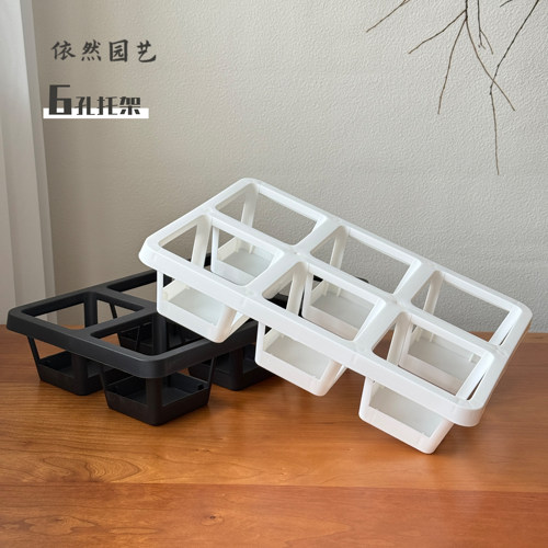 6格依然适配10cm大方盆整理多肉