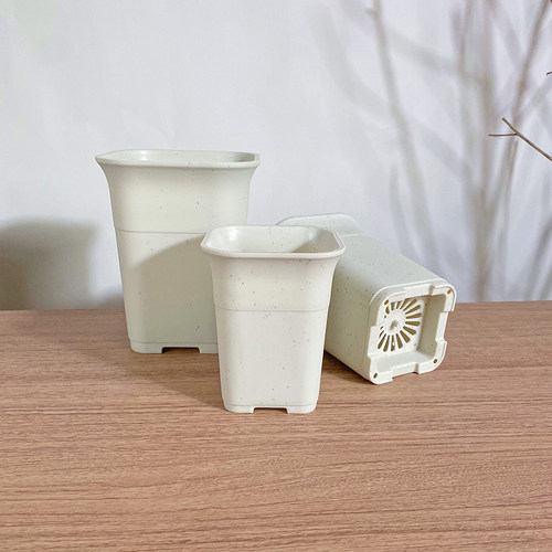 方万象黑白色托架组合盆4色可选