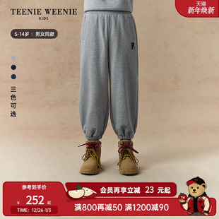 秋冬男女童简约索罗娜卫裤 25年新款 Kids小熊童装 TeenieWeenie