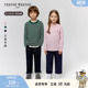 男女童条纹长袖 TeenieWeenie 款 舒适秋季 圆领T恤 Kids小熊童装