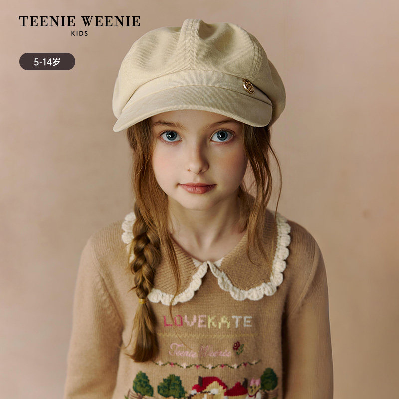 TeenieWeenie Kids小熊童装25年款秋季女童复古英