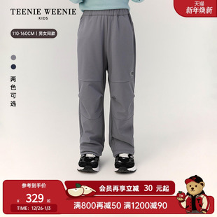秋冬男女童休闲运动加绒长裤 25年新款 Kids小熊童装 TeenieWeenie