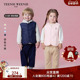 25年新款 TeenieWeenie Kids小熊童装 秋冬男女宝可爱绗缝羽绒背心