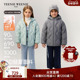 25年新款 TeenieWeenie Kids小熊童装 冬男女童简约休闲连帽羽绒服