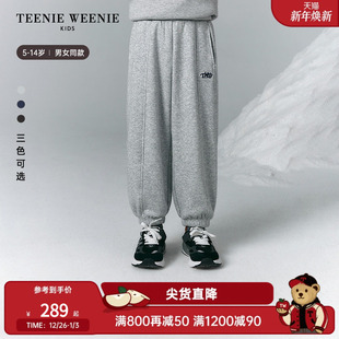 秋冬男女童运动休闲加绒卫裤 25年新款 Kids小熊童装 TeenieWeenie