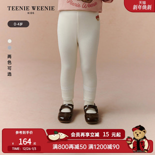 女宝宝甜美蕾丝花边打底裤 25年新款 Kids小熊童装 TeenieWeenie