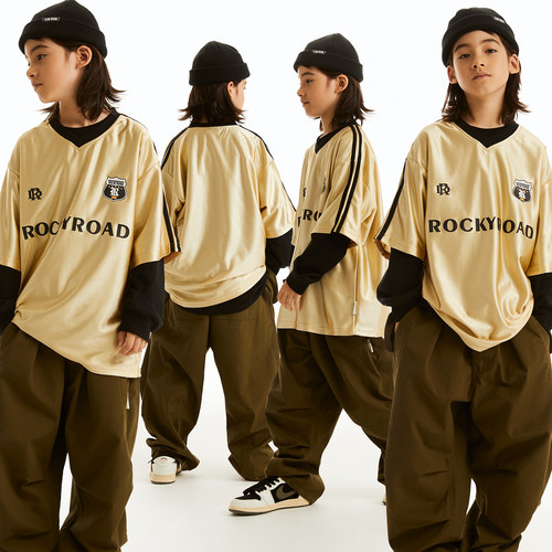 街舞hiphop演出服美式嘻哈儿童