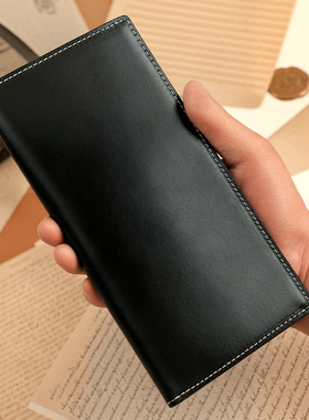 布克希尔BooKer.Cr长款钱包真皮卡包二合一大容量长夹男女士手工