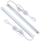 超亮led灯管 220v橱柜灯货架柜台灯条直插式 长条灯节能带线带开关