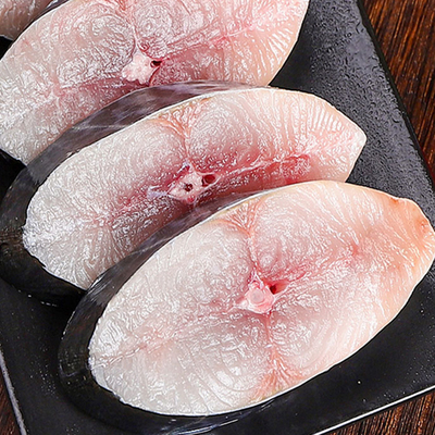 大马鲛鱼片中段新鲜切片鲅鱼段海鲜深海鱼水产马胶鱼海鲜马交鱼