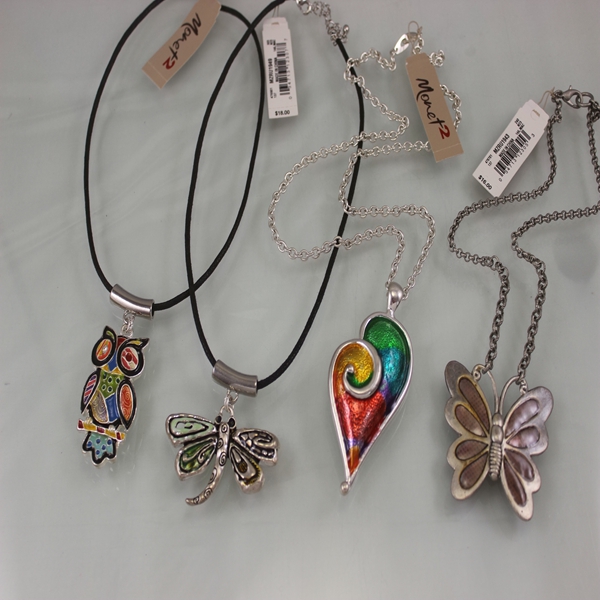 品牌珐琅彩釉项链千禧年老货