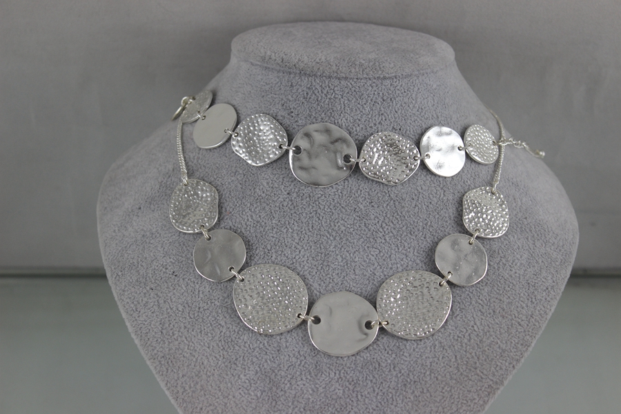 经典不规则麻点手链项链