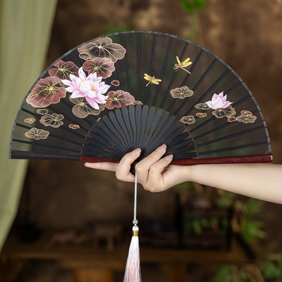 丝艺堂扇子古风折扇夏日纳凉