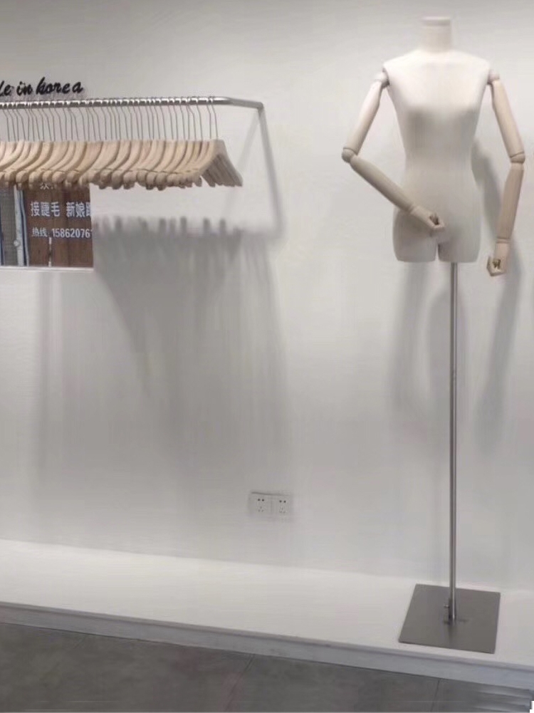 韩版女服装店衣架子上墙不锈钢货架券后150.80元