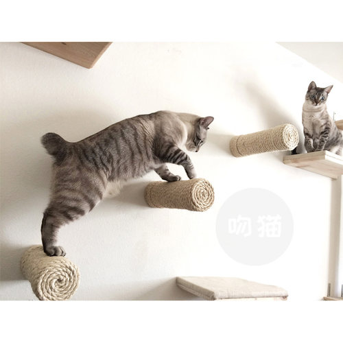 剑麻猫窝壁挂猫爬架麻绳猫具道房